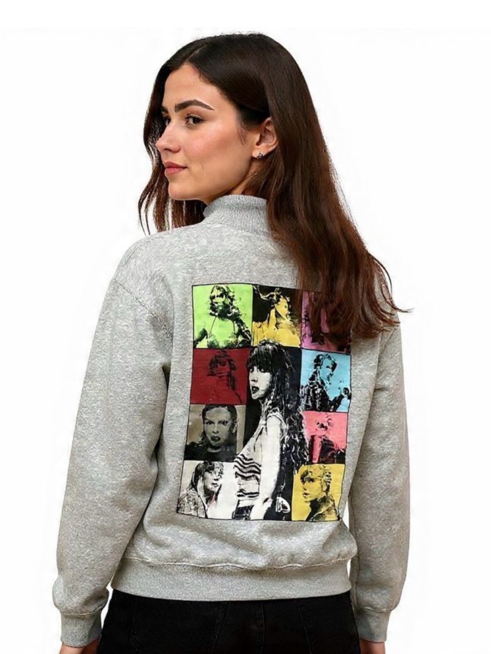 Taylor Swift Rare Eras Tour 2023 Official 1/4 Quarter Zip Sweatshirt Medium